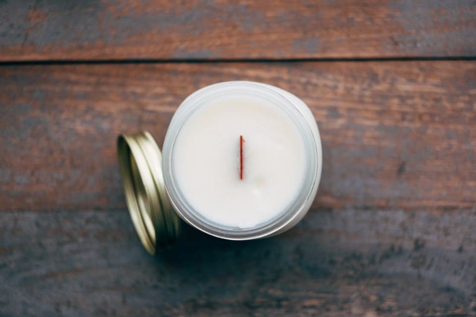 Mason Jar Room Candle
