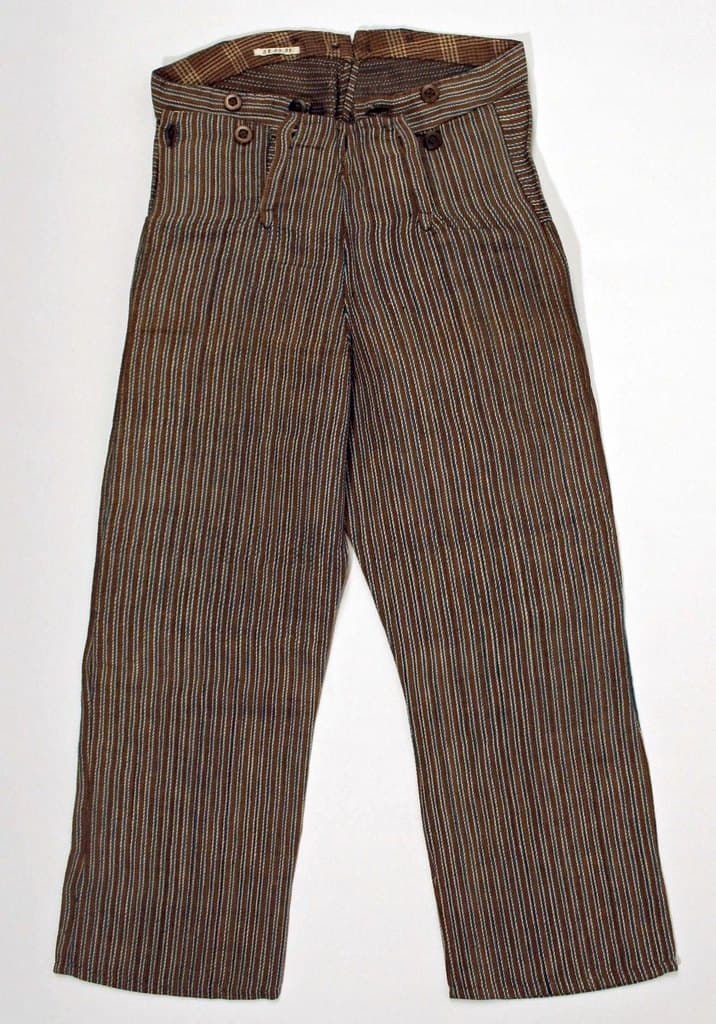 Striped Cotton Trouser